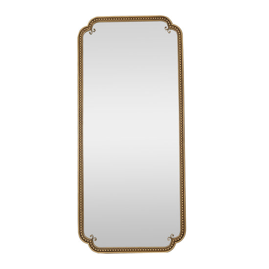 Full Length Mirror With Stand, Floor Standing Dressing For Bedroom - Antique Gold