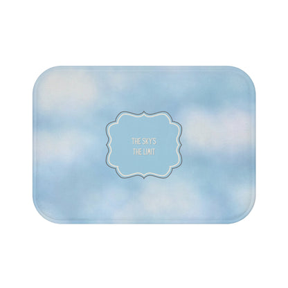 Sky Blue Bath Mat – &