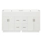 Bathroom Vanity With 2 Doors, 2 Drawers, Adjustable Shelf, Hidden Slides & Soft Close Hinges