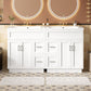 Bathroom Vanity With 2 Doors, 2 Drawers, Adjustable Shelf, Hidden Slides & Soft Close Hinges