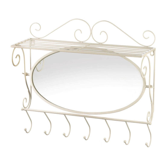MIRRORED WALL SHELF