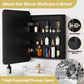Hausvita Framed Recessed LED Light Bathroom Medicine Cabinet -small