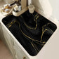 Marbled Diatomite Coffee Machine Mat Kitchen Drainage Absorbent Quick Drying Placemat Bathroom Anti-slip Dirty Resistant Rug