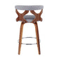Gardenia - Mid Century Modern Counter Stool (Set of 2)